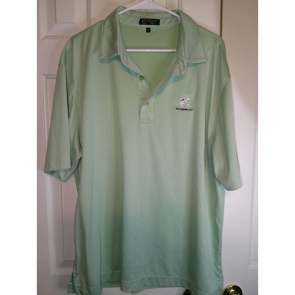 Monterey Club Golf Polo Shirt Dorchester GC Logo Short Sleeve XL